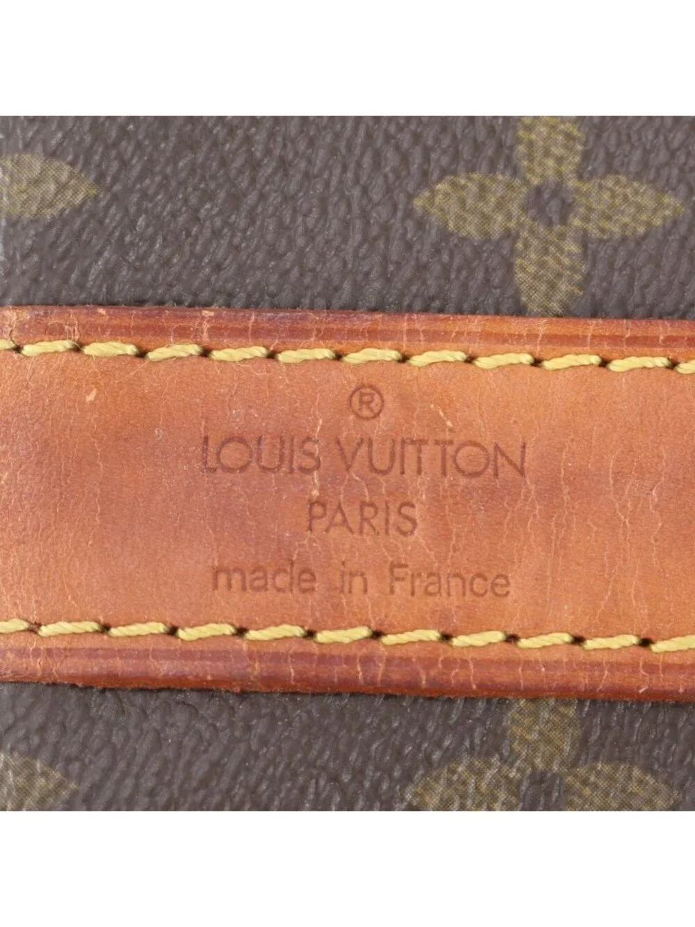 Louis Vuitton Monogram Keepall Bandouliere 50 Leather Boston Bag Tote